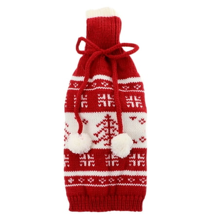 HEMOTON 1pc Christmas Tree Pattern Wine Bottle Cover Lovely Wine Bottle Decor Supplies
HEMOTON 1pc Christmas Tree Pattern Wine Bottle Cover Lovely Wine Bottle Decor Supplies