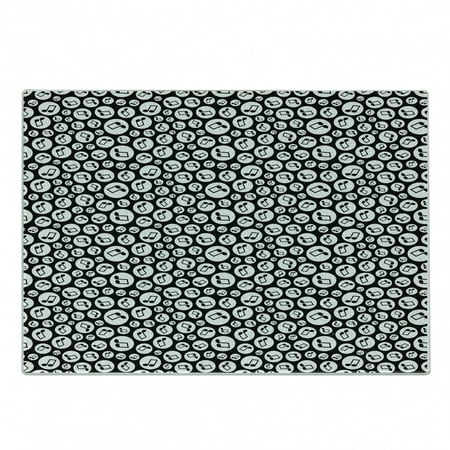 Music Cutting Board Fun Music Tones Pattern Inside Circular Hoops Band Party Disco Tempo Punk Print Decorative Tempered Glass Cutting and Serving Board Small Size Black White by Ambesonne
Music Cutting Board Fun Music Tones Pattern Inside Circular Hoops Band Party Disco Tempo Punk Print Decorative Tempered Glass Cutting and Serving Board Small Size Black White by Ambesonne