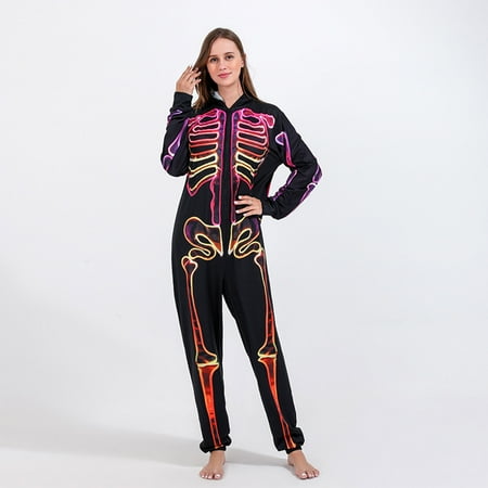 Fiudx Parent-child Warm Halloween Set Printed Home Wear Hoodid Pajamas Moms Jumpsuit 754
Fiudx Parent-child Warm Halloween Set Printed Home Wear Hoodid Pajamas Moms Jumpsuit 754