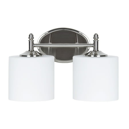 Luminance Sunset Lighting F11002-80 Two light Wall Sconce - Dimmable Opal Glass 2 Bulbs
Luminance Sunset Lighting F11002-80 Two light Wall Sconce - Dimmable Opal Glass 2 Bulbs