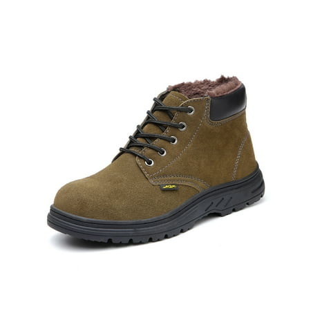 Crocowalk Men Comfort Lace Up Ankle Bootie Construction Durable Steel Toe Safety Boot Green Plush Lining 9
Crocowalk Men Comfort Lace Up Ankle Bootie Construction Durable Steel Toe Safety Boot Green Plush Lining 9