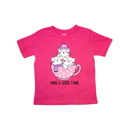 Inktastic Winter Cats in a Pink Teacup with Hearts Gift Toddler Boy or Toddler Girl T-Shirt
Inktastic Winter Cats in a Pink Teacup with Hearts Gift Toddler Boy or Toddler Girl T-Shirt