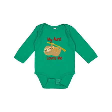 Inktastic My Aunt Loves Me Sloth Gift Baby Boy or Baby Girl Long Sleeve Bodysuit
Inktastic My Aunt Loves Me Sloth Gift Baby Boy or Baby Girl Long Sleeve Bodysuit