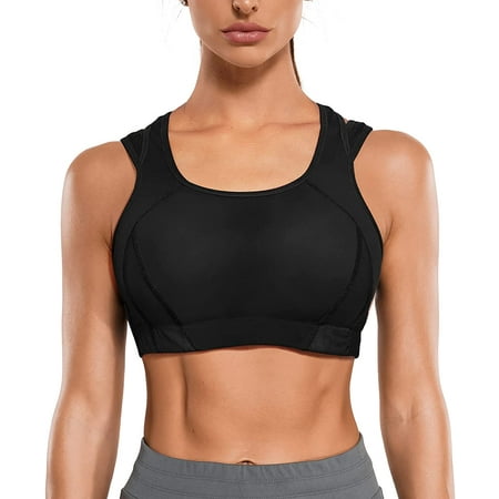 Nebility Sports Bras for Women High Impact Racerback Full Coverage High Support Workout Bra Shock Control Padded
Nebility Sports Bras for Women High Impact Racerback Full Coverage High Support Workout Bra Shock Control Padded