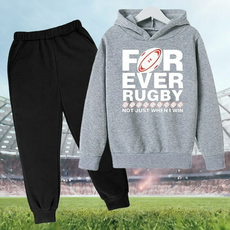 Toddler Boys Outfit Sets Letter Printed Hoodie Pants Suit Casual Two Piece Fashion Trend Football Fans Sports Gift
Toddler Boys Outfit Sets Letter Printed Hoodie Pants Suit Casual Two Piece Fashion Trend Football Fans Sports Gift