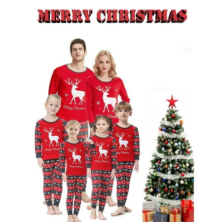 Christmas Family Matching Pajamas Sets Elk Print Sleepwear Holiday Xmas Loungewear Jammies Pjs For Adult Kids Baby
Christmas Family Matching Pajamas Sets Elk Print Sleepwear Holiday Xmas Loungewear Jammies Pjs For Adult Kids Baby