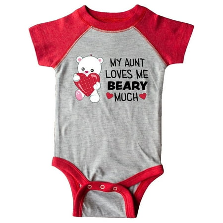 Inktastic My Aunt Loves Me Beary Much- cute bear Gift Baby Boy or Baby Girl Bodysuit
Inktastic My Aunt Loves Me Beary Much- cute bear Gift Baby Boy or Baby Girl Bodysuit