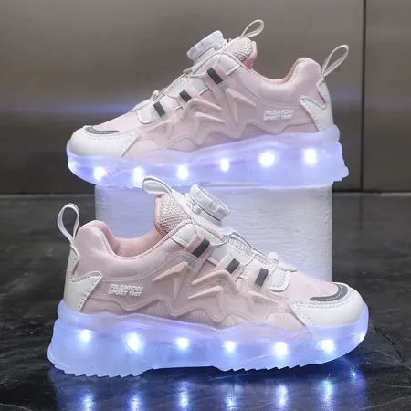 GEDER-S2 Boys And Girls Casual Simple Luminous Sneakers Lightweight Low Top Non-slip Rotating Buckle Shoes For Autumn And Winter
GEDER-S2 Boys And Girls Casual Simple Luminous Sneakers Lightweight Low Top Non-slip Rotating Buckle Shoes For Autumn And Winter