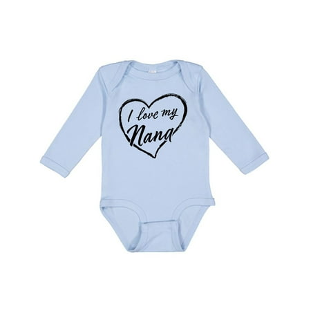Inktastic I Love My Nana in Black Chalk Heart Boys or Girls Long Sleeve Baby Bodysuit
Inktastic I Love My Nana in Black Chalk Heart Boys or Girls Long Sleeve Baby Bodysuit