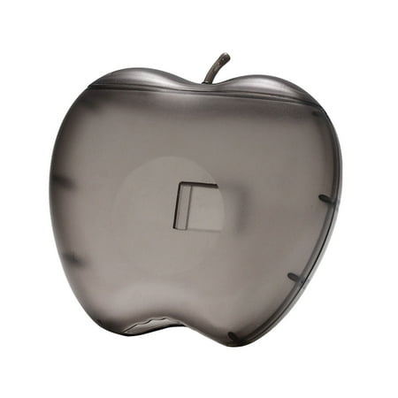 CHAMAIR Wall-mounted Plastic Wrap Storage Box Apple-shaped Cling Film Dispenser (Black)
CHAMAIR Wall-mounted Plastic Wrap Storage Box Apple-shaped Cling Film Dispenser (Black)