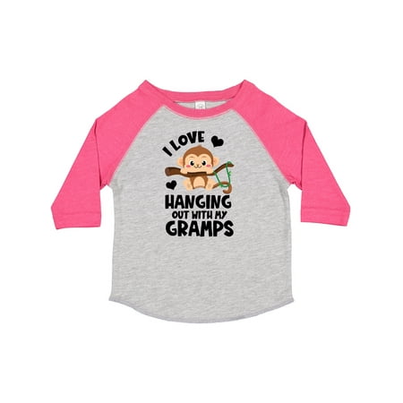 Inktastic Monkey I Love Hanging out with My Gramps Gift Toddler Boy or Toddler Girl T-Shirt
Inktastic Monkey I Love Hanging out with My Gramps Gift Toddler Boy or Toddler Girl T-Shirt