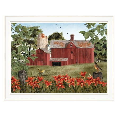 Summer Days by Billy Jacobs Ready to Hang Framed Print White Frame