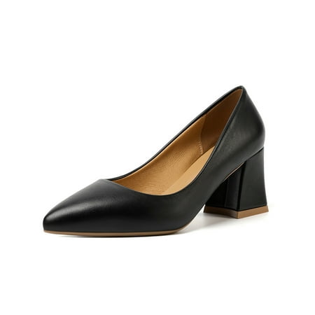 Sanviglor Womens Heeled Pump Slip On Dress Shoe Pointed Toe Pumps Wedding Fashion Comfort Mid Heels Lightweight Chunky Block Shoes Black 7.5
Sanviglor Womens Heeled Pump Slip On Dress Shoe Pointed Toe Pumps Wedding Fashion Comfort Mid Heels Lightweight Chunky Block Shoes Black 7.5