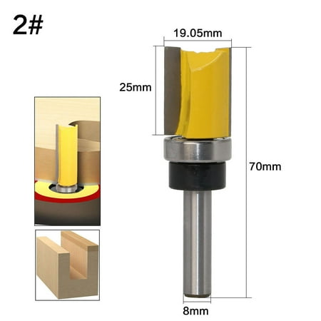 Milling Cutter Tools Shank Bit Raised Panel Cabinet Door Router Bit Sets Rounded Milling Cutter High Hardness Carbide Tip Durable Woodworking 4*25
Milling Cutter Tools Shank Bit Raised Panel Cabinet Door Router Bit Sets Rounded Milling Cutter High Hardness Carbide Tip Durable Woodworking 4*25