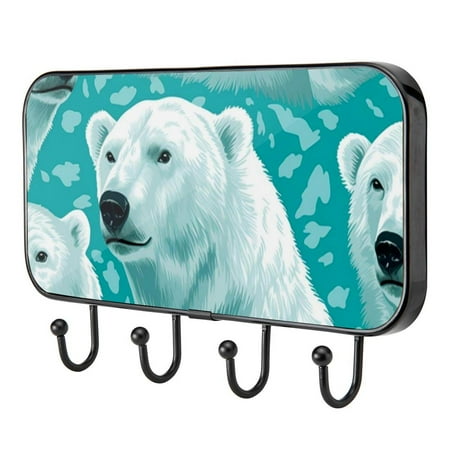 Polar Bear Ice Animals Self Adhesive Towel Coat Wood Iron Hooks for Home Keys Door Outdoor Home Improvement Utility Hook
Polar Bear Ice Animals Self Adhesive Towel Coat Wood Iron Hooks for Home Keys Door Outdoor Home Improvement Utility Hook