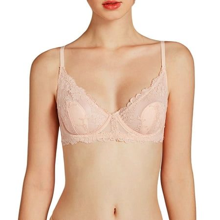 Fsqjgq Deep V Lace Bra Crop Top Solid Color Beauty Back Wireless Gathered Push Up Bras for Women Breathable Underwear Pink M
Fsqjgq Deep V Lace Bra Crop Top Solid Color Beauty Back Wireless Gathered Push Up Bras for Women Breathable Underwear Pink M