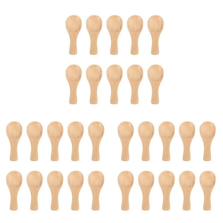 Short Handle 30 Packets of Small Wooden Spoon Perfect for Small Jars of Jam Spices Condiments Seasonings
Short Handle 30 Packets of Small Wooden Spoon Perfect for Small Jars of Jam Spices Condiments Seasonings