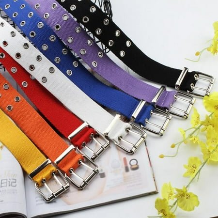 Clearance Sale Fashion Women Canvas Belts Hollow Out Air Hole Korean Style Decoration Belt Designer Unisex Casual Solid Color Corset Belts
Clearance Sale Fashion Women Canvas Belts Hollow Out Air Hole Korean Style Decoration Belt Designer Unisex Casual Solid Color Corset Belts