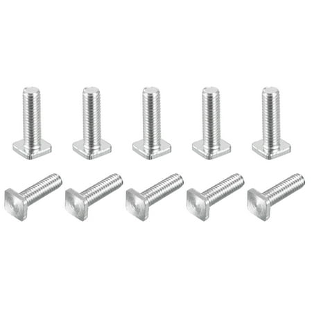 Square Head Bolt 10 Pack M6x20mm Carbon Steel Grade 4.8 Square Screws