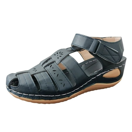Youmylove Women Fashion Roman Style Hook Loop Cover Foot Open Toe Wedge Casual Sandals Trendy Leisure Simple Shoes Female Footwear
Youmylove Women Fashion Roman Style Hook Loop Cover Foot Open Toe Wedge Casual Sandals Trendy Leisure Simple Shoes Female Footwear