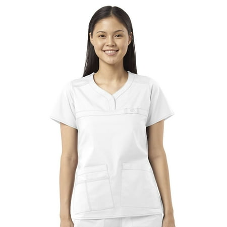 WonderWink WonderFLEX 6208-Patience Curved Notch Neck Top
