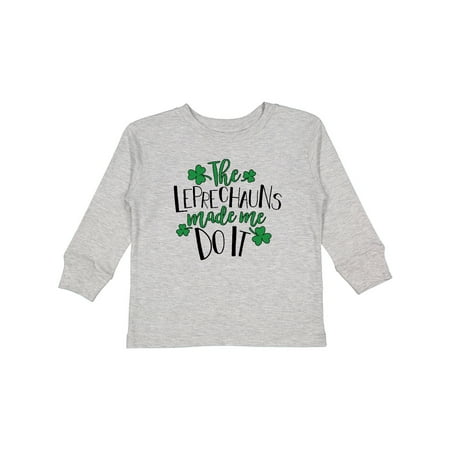 Inktastic St. Patrick s Day the Leprechauns Made Me Do It Gift Toddler Boy or Toddler Girl Long Sleeve T-Shirt
Inktastic St. Patrick s Day the Leprechauns Made Me Do It Gift Toddler Boy or Toddler Girl Long Sleeve T-Shirt