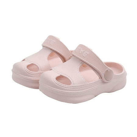 Kid Hole Shoes with Soft Bottom Non-slip Summer Beach Accessory