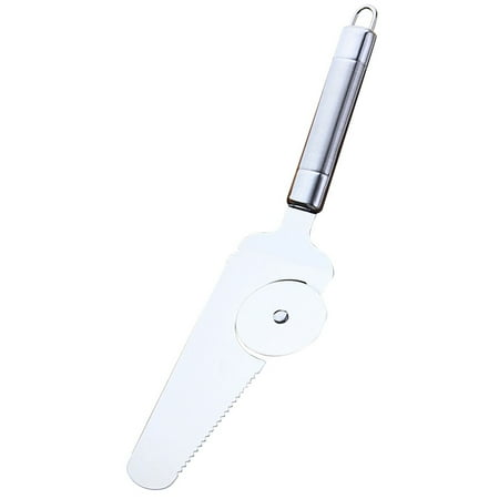 2 in 1 Portable Pizza Cutter Dough Wheels Pizza Shovel Stainless Steel Cake Spatula Kitchen Baking Tool
2 in 1 Portable Pizza Cutter Dough Wheels Pizza Shovel Stainless Steel Cake Spatula Kitchen Baking Tool