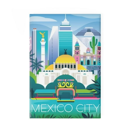 MEXICO CITY REFRIGERATOR MAGNET 
MEXICO CITY REFRIGERATOR MAGNET