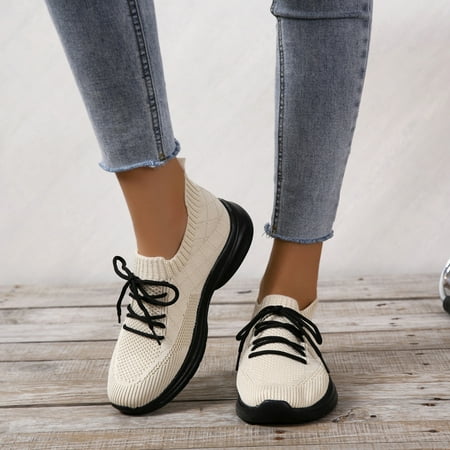 Qiaocaity Women Shoes on Clearance Up to 20% off Women Lace Up Sneakers Color Solid Color Shoes Plus Size Fashion Sports Casual Shoes Beige 43
Qiaocaity Women Shoes on Clearance Up to 20% off Women Lace Up Sneakers Color Solid Color Shoes Plus Size Fashion Sports Casual Shoes Beige 43