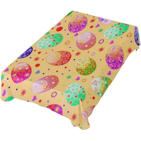 Hyjoy Easter Rectangle Table Cloth Easter Eggs Tablecloth Waterproof Anti-Shrink Resistant Decorative Fabric Table Cover for Outdoor Picnic/Kitchen Dining 60x60In
Hyjoy Easter Rectangle Table Cloth Easter Eggs Tablecloth Waterproof Anti-Shrink Resistant Decorative Fabric Table Cover for Outdoor Picnic/Kitchen Dining 60x60In