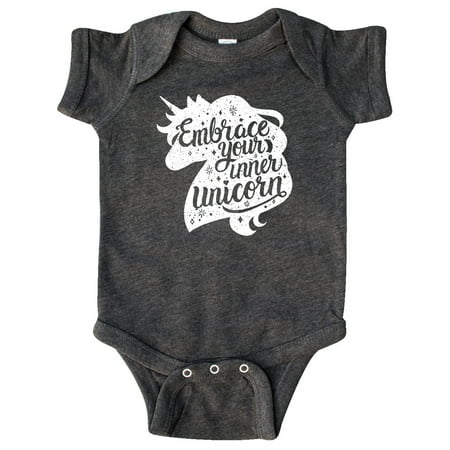 Inktastic Embrace Your Inner Unicorn with Silhouette in White Grunge Gift Baby Boy or Baby Girl Bodysuit
Inktastic Embrace Your Inner Unicorn with Silhouette in White Grunge Gift Baby Boy or Baby Girl Bodysuit