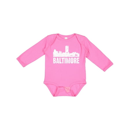 Inktastic Baltimore Skyline Grunge Gift Baby Boy or Baby Girl Long Sleeve Bodysuit
Inktastic Baltimore Skyline Grunge Gift Baby Boy or Baby Girl Long Sleeve Bodysuit