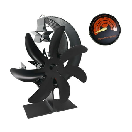 Heat Powered Wood Stoves Fan Accs Silent Spare Parts Multipurpose for Chimney Black
Heat Powered Wood Stoves Fan Accs Silent Spare Parts Multipurpose for Chimney Black