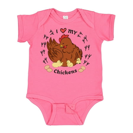 Inktastic I Heart My Chickens Gift Baby Boy or Baby Girl Bodysuit
Inktastic I Heart My Chickens Gift Baby Boy or Baby Girl Bodysuit