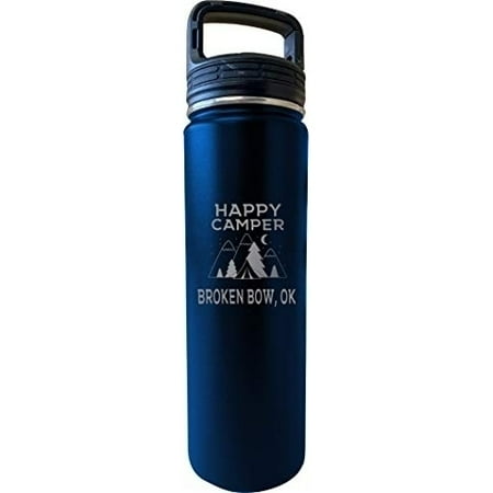 Broken Bow Oklahoma Happy Camper 32 Oz Engraved Navy Insulated Double Wall Stainless Steel Water Bottle Tumbler
Broken Bow Oklahoma Happy Camper 32 Oz Engraved Navy Insulated Double Wall Stainless Steel Water Bottle Tumbler