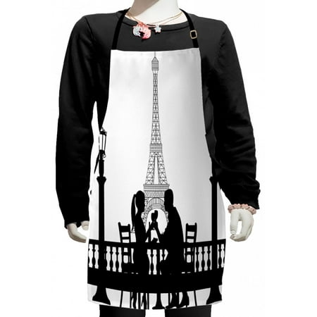 Romantic Kids Apron Couple Having a Romantic Dinner in Front of the Eiffel Tower Capital of Love Boys Girls Apron Bib with Adjustable Ties for Cooking Baking Painting Black White by Ambesonne
Romantic Kids Apron Couple Having a Romantic Dinner in Front of the Eiffel Tower Capital of Love Boys Girls Apron Bib with Adjustable Ties for Cooking Baking Painting Black White by Ambesonne