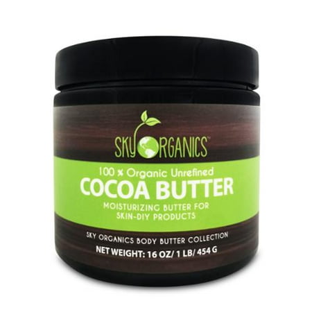 Raw cocoa butter walmart Raw Cocoa Butter Percent Pure (8 oz) is a useful product for a skin care regimen. Rub it in to help skin feel soft and smooth. Pure cocoa butter has a pleasant scent. You can use it alone or mix into your own custom lotions, moisturizers and other cosmetics. This product is made with raw, organic cacao taken from the rainforest of Ecuador/5(11).