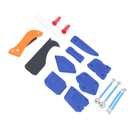 Caulking Tool 16Pcs Caulking Clean Tool Cleaning Scraper Remover Nozzle Caulk Scraper Kit ABS For Removing Residual Glue For Repairing Gaps
Caulking Tool 16Pcs Caulking Clean Tool Cleaning Scraper Remover Nozzle Caulk Scraper Kit ABS For Removing Residual Glue For Repairing Gaps