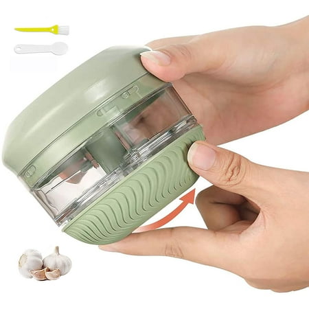 Manual Food Chopper Garlic Chopper Mini Fits for Chopping Vegetables Fruits Garlic Onions Nuts Pepper Ginger Salad Manual Food manual food processor with Spoon & Brush BPA Free Dishwasher Safe
Manual Food Chopper Garlic Chopper Mini Fits for Chopping Vegetables Fruits Garlic Onions Nuts Pepper Ginger Salad Manual Food manual food processor with Spoon & Brush BPA Free Dishwasher Safe