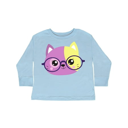 Inktastic Hipster Cat Cat With Glasses Purple Cat Gift Toddler Boy or Toddler Girl Long Sleeve T-Shirt
Inktastic Hipster Cat Cat With Glasses Purple Cat Gift Toddler Boy or Toddler Girl Long Sleeve T-Shirt