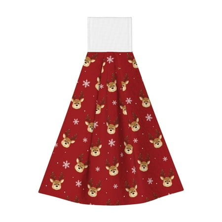 Qekee Christmas Deer B Print Hanging Kitchen Towels Coral Velvet Wipe Hand Towel Absorbent Hand Towels Microfiber Tie Towel for Bathroom Kitchen Decor
Qekee Christmas Deer B Print Hanging Kitchen Towels Coral Velvet Wipe Hand Towel Absorbent Hand Towels Microfiber Tie Towel for Bathroom Kitchen Decor