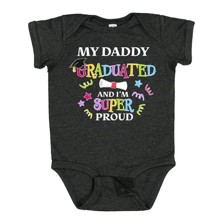 Inktastic My Daddy Graduated and I m Super Proud Gift Baby Boy or Baby Girl Bodysuit
Inktastic My Daddy Graduated and I m Super Proud Gift Baby Boy or Baby Girl Bodysuit