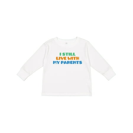 Inktastic I Still Live with My Parents Gift Toddler Boy or Toddler Girl Long Sleeve T-Shirt
Inktastic I Still Live with My Parents Gift Toddler Boy or Toddler Girl Long Sleeve T-Shirt