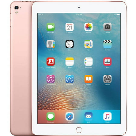 Apple iPad Pro 9.7 32GB Wi-Fi Dual-Core Tablet w/ 12MP Camera - Rose Gold (Certified Refurbished)