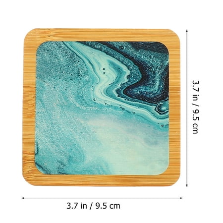 1 Set Wooden Drink Coasters Heat Resistant Drink Coaster Aesthetic Coaster for Tabletop Protection
1 Set Wooden Drink Coasters Heat Resistant Drink Coaster Aesthetic Coaster for Tabletop Protection