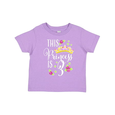 Inktastic This Princess is Three- Third Birthday Gift Toddler Toddler Girl T-Shirt
Inktastic This Princess is Three- Third Birthday Gift Toddler Toddler Girl T-Shirt