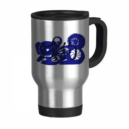 New Year of Dog Animal China Zodiac Travel Mug Flip Lid Stainless Steel Cup Car Tumbler Thermos
New Year of Dog Animal China Zodiac Travel Mug Flip Lid Stainless Steel Cup Car Tumbler Thermos