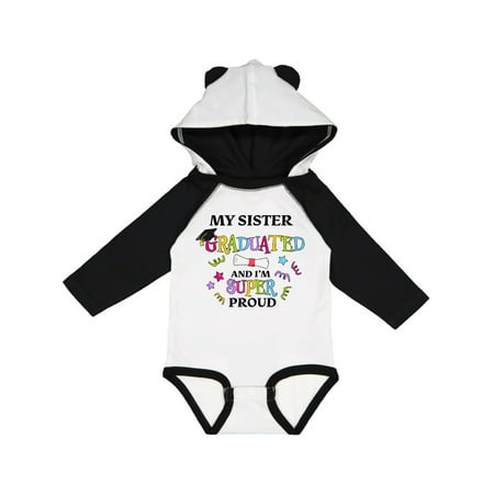 Inktastic My Sister Graduated and I m Super Proud Gift Baby Boy or Baby Girl Long Sleeve Bodysuit
Inktastic My Sister Graduated and I m Super Proud Gift Baby Boy or Baby Girl Long Sleeve Bodysuit