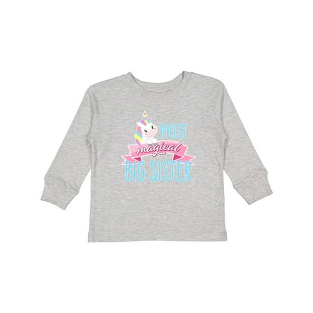 Inktastic Most Magical Big Sister- Cute Unicorn Gift Toddler Toddler Girl Long Sleeve T-Shirt
Inktastic Most Magical Big Sister- Cute Unicorn Gift Toddler Toddler Girl Long Sleeve T-Shirt